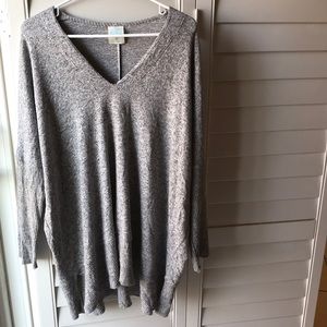 Free people gray tunic